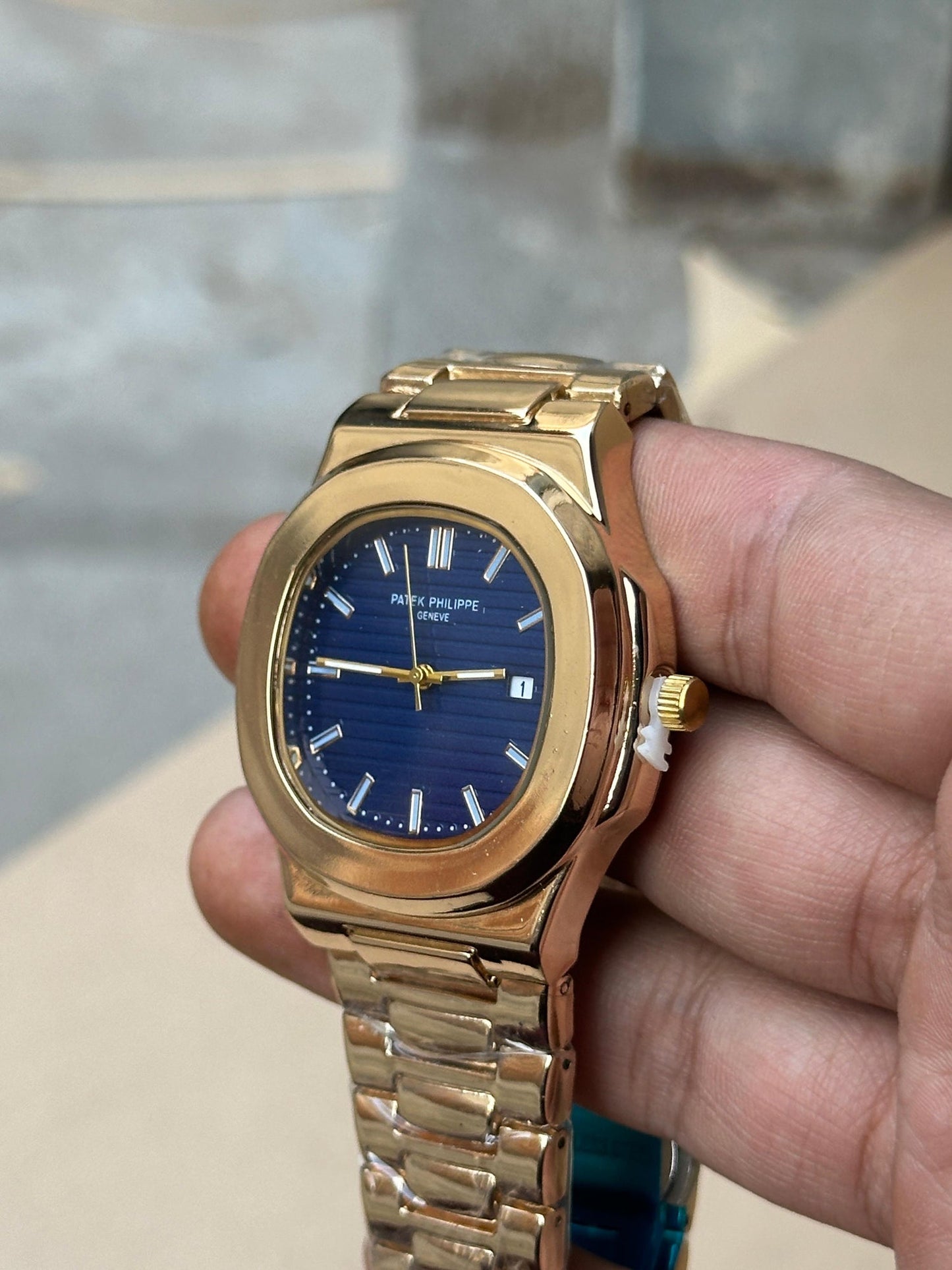 Patek philippe Nautilus Midnight Gold Nad Blue Pad